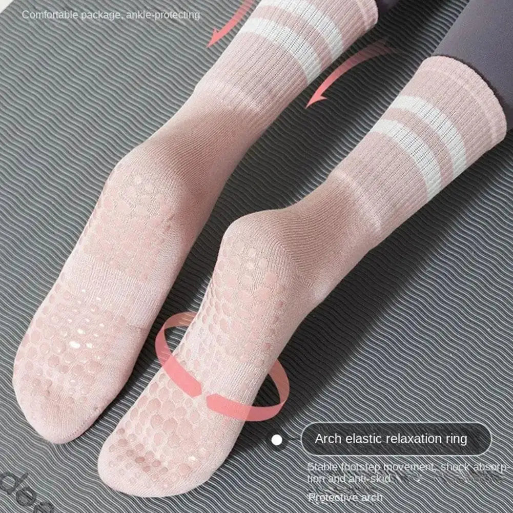 Crew Non Slip Grip Socks