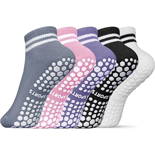 Low Rise Grip Socks